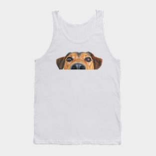 Peek a Boo Dog Tank Top